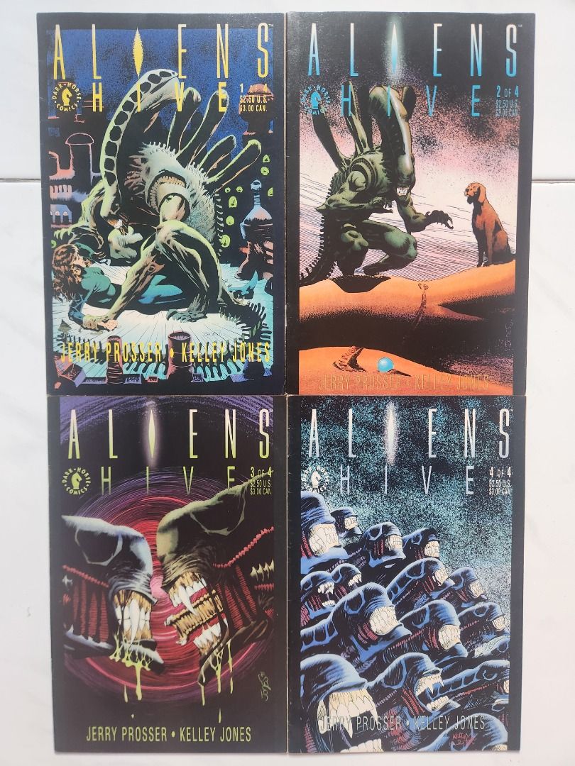 Dark Horse Comics Aliens Hive 1-4 Complete Limited Series , Aliens Newt ...