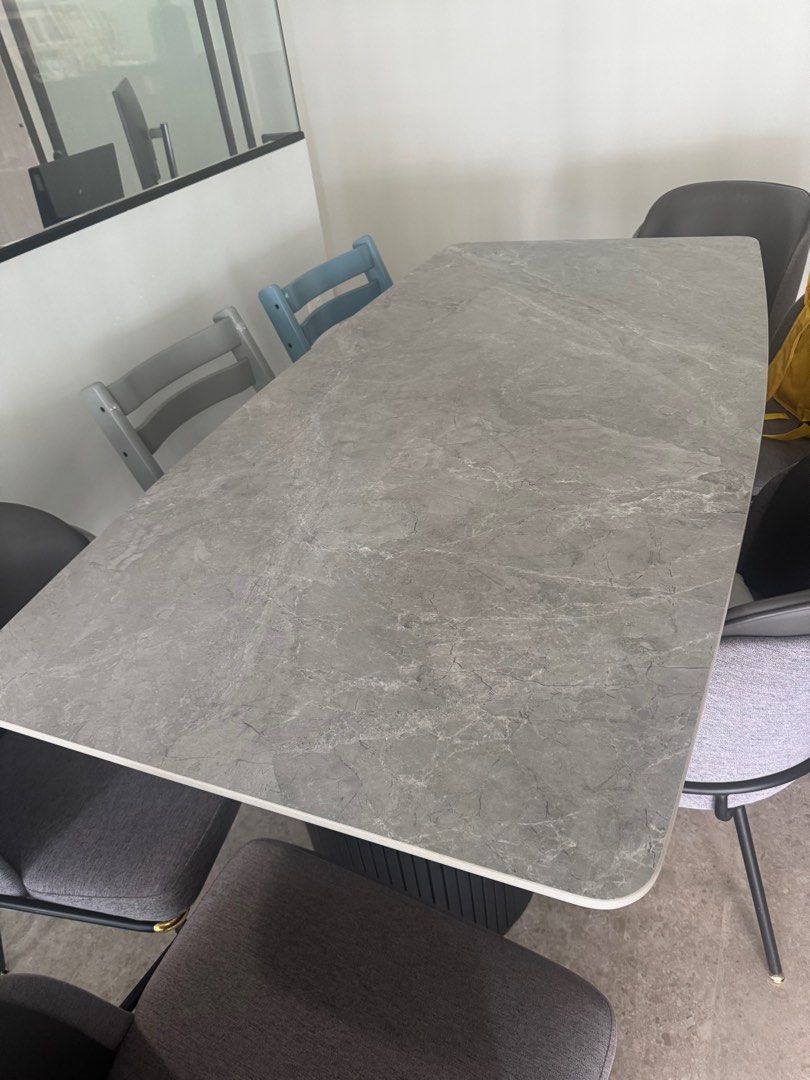Dining Table (Category: Tables & Sets) located in Singapore. Submitted by ndeewong (Listing ID 1346171037, Image 1). Description: Porcelain dining table <3 years old. Bought at $3.5k. Chairs not included. If want, can discuss/nego.