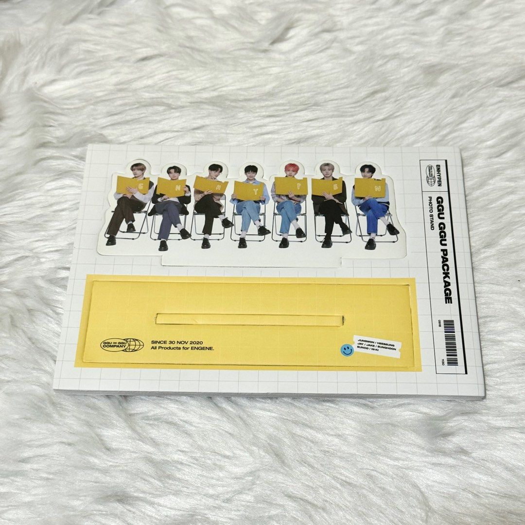 ENHYPEN GGU GGU Package 2022 (Category: K-Wave Merchandise) located in Manila. Submitted by adoptables4u (Listing ID 1346296659, Image 2). Description: Buy any item from my listings to get this for only ₱50.00 🥳 Inclusions: ✨ (Out Box, Photo Stand, Photo Book) 💕 .