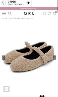 Grl平底鞋 毛毛64224722160898110