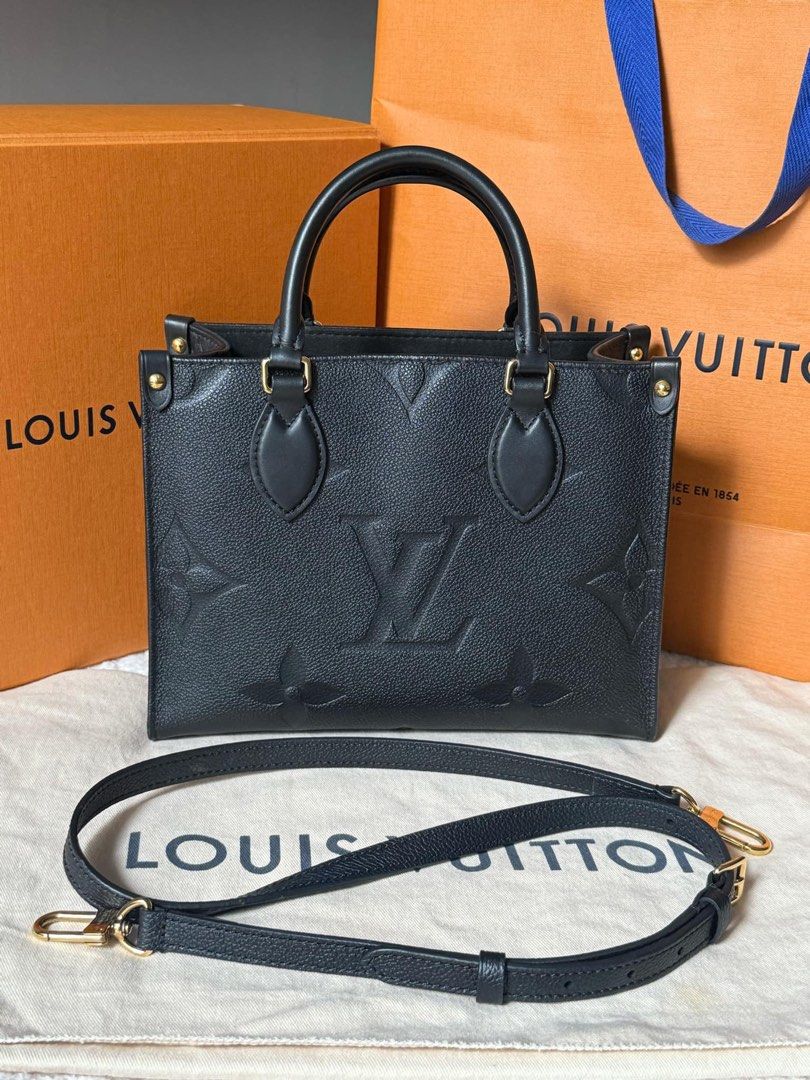 Guaranteed authentic LV OTG PM in black empreinte (Category: Luxury Bags & Wallets) located in Naga. Submitted by akimadison.ph (Listing ID 1346193427, Image 1). Description: Complete except receipt! Such a steal!.