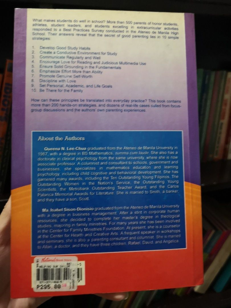 Helping our Children do well in School (Category: Children's Books) located in Manila. Submitted by everythingmustgo09 (Listing ID 1346182554, Image 3). Description: by Queena N. Lee-Chua, PhD. D. & MA. Isabel Sison-Dionisio, M. A..