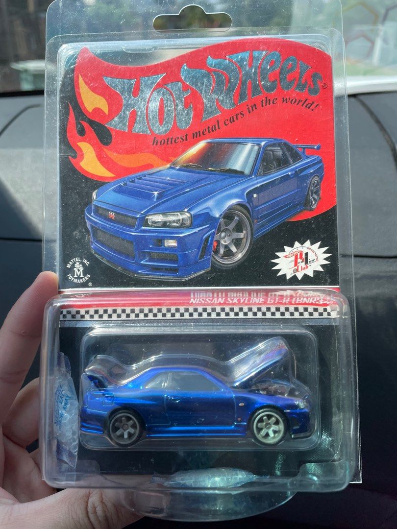 Hotwheels RLC Nissan Skyline R34, Hobbies & Toys, Collectibles ...