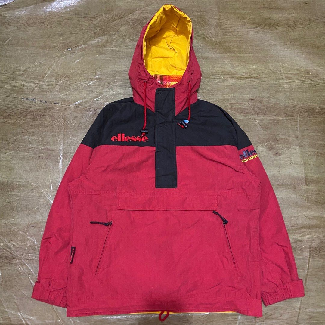 Jaket Cagoule Ellesse Gear Adventure XXL, Olah Raga, Baju Olahraga