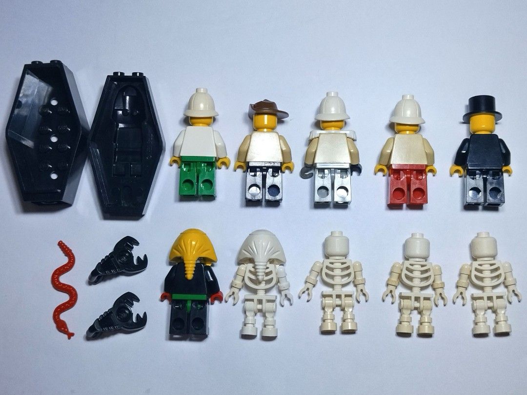 LEGO 5978 Adventurers Desert Sphinx Secret Surprise - Minifigures Lot ...