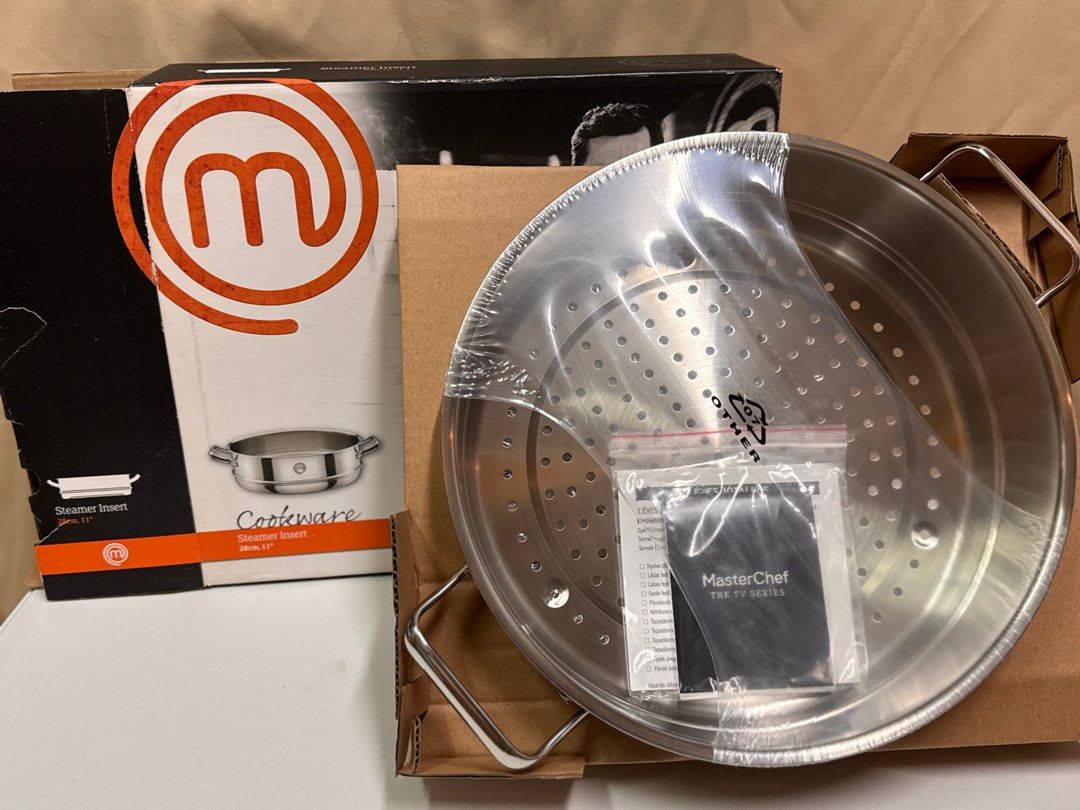Masterchef steamer Insert 28cm （分類：其他廚具）位於 Hong Kong。 由 johnson.v 提交（商品編號 1346215142，圖片 2）。簡介： 全新。