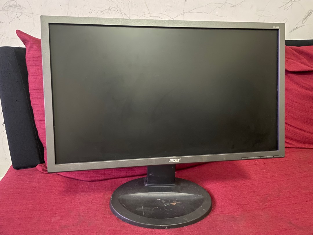 Monitor Acer 24 inch, Computers & Tech, Parts & Accessories, Monitor ...