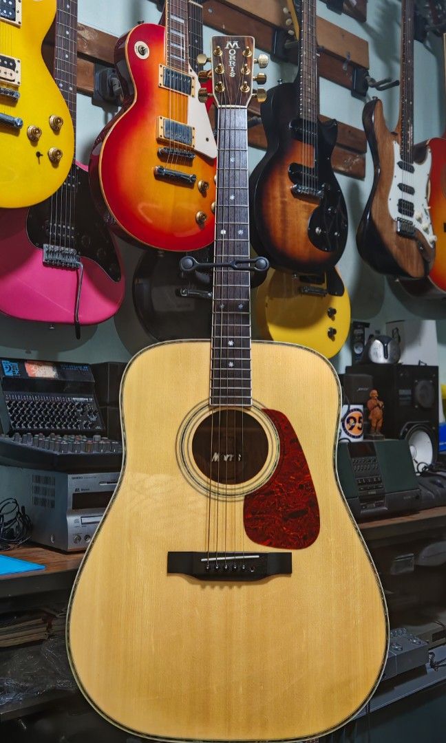 Morris md527 rare acoustic guitar (Category: Musical Instruments) located in Paranaque City. Submitted by yourhonorvoy (Listing ID 1346173407, Image 2). Description: 🎹🎹🎹 Morris md527 acoustic guitar 35k only With hardcase With minor scratches only 😍 Palitan ko ng bagong strings.... 👍Payment thru cash, bank transfer or gcash 🚚We do shipping👍via lalamove, transportify or cod( within nearby areas) ✈️🚢🚆We also ship nation wide, dipende sa lo