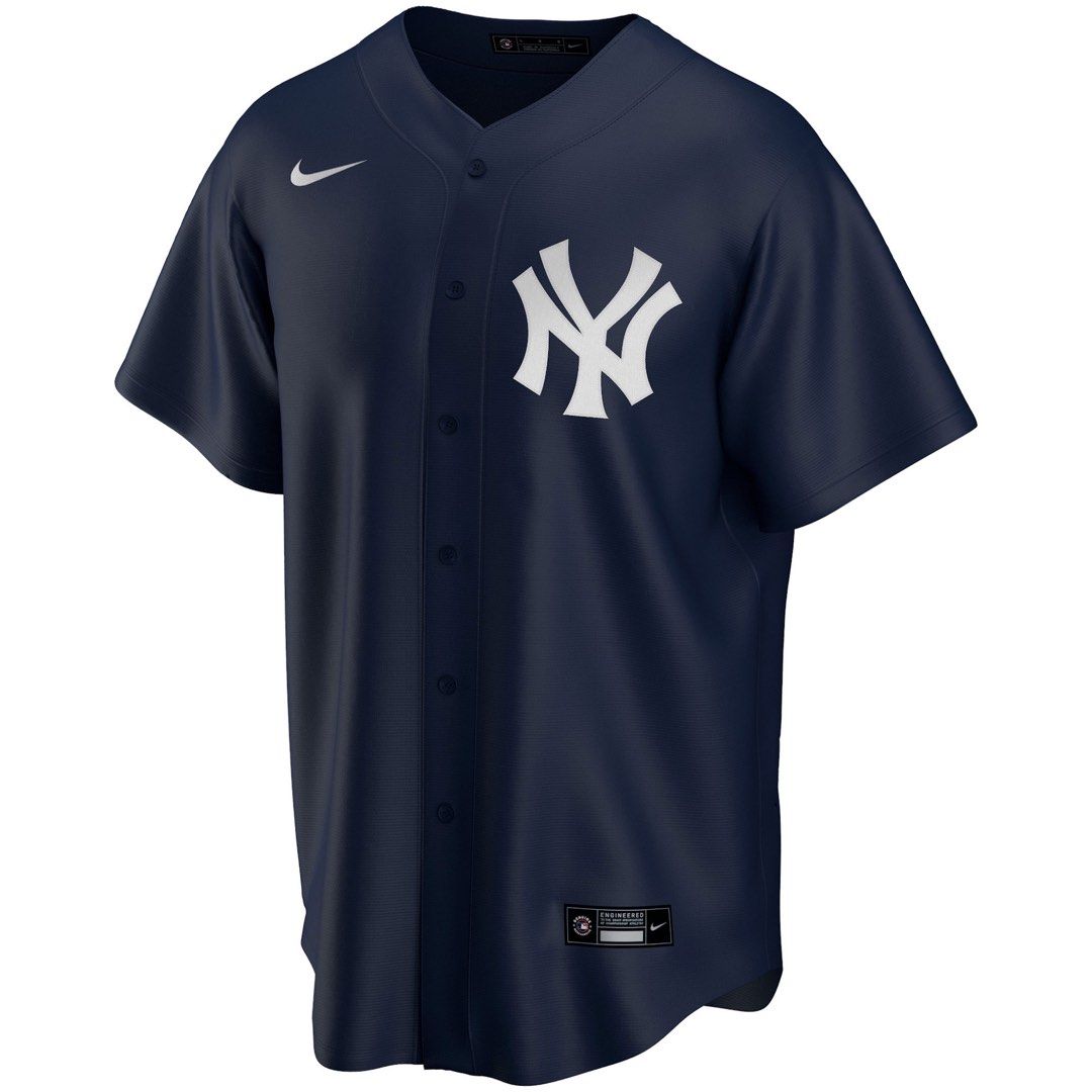 Nike New York Yankees jersey size small blue (Category: Men's Clothes) located in Melbourne. Submitted by geminiiibrat (Listing ID 1346126440, Image 1). Description: Men’s jersey purchased from stateside sports No longer worn Size small Like new condition .