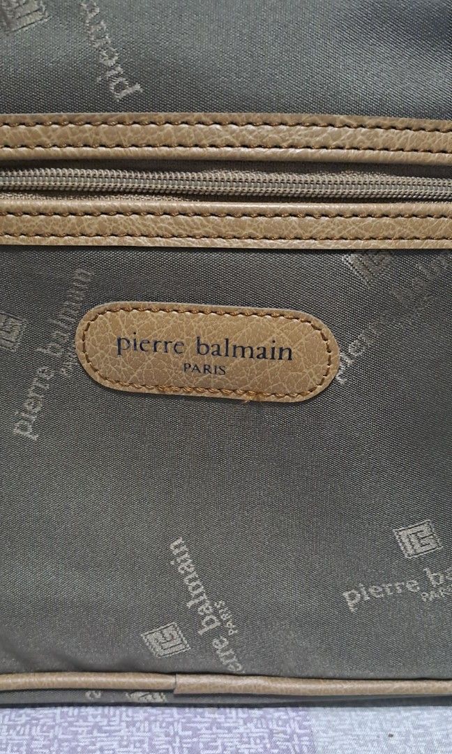 Pierre Balmain Paris Clutch (Category: Luxury Bags & Wallets) located in Quezon City. Submitted by chrisconradbautista (Listing ID 1346300123, Image 2). Description: Authentic Pierre Balmain Paris Clutch bag from Japan like new ,in very good condition actual size is shown in the pictures shipping fee not included thanks po.
