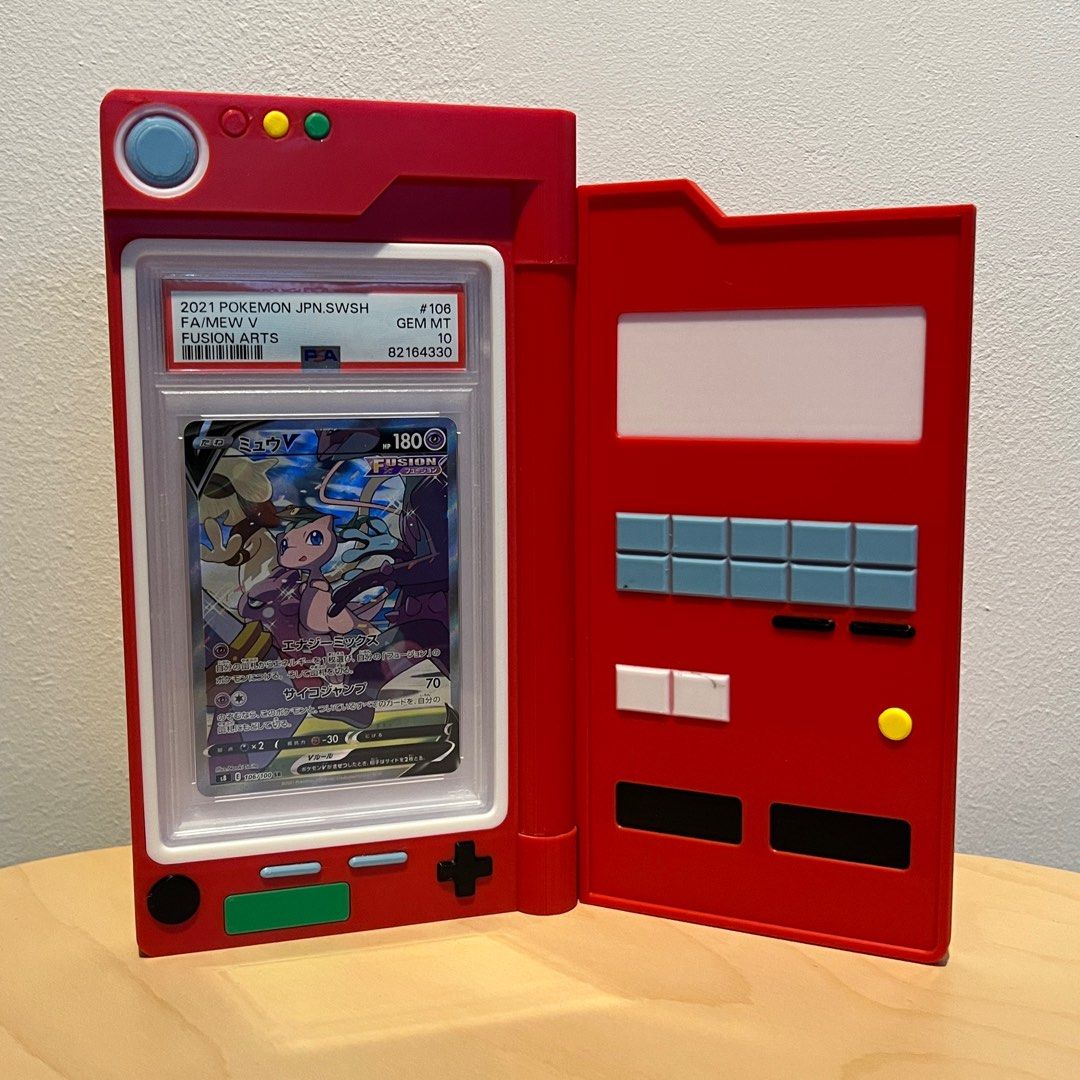 Pokedex Pokemon Graded Card Holder PSA Beckett CGC, Hobbies & Toys, Toys &  Games on Carousell