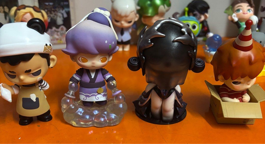 Popmart hirono skullpanda kubo dimoo