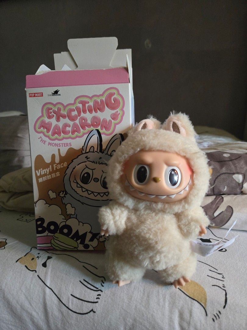 POPMART LABUBU Exciting Macaron V1 Soymilk Hobbies Toys Toys Games On Carousell Popmart Labubu Exciting Macaro 1736303320 C3410d33 Progressive 