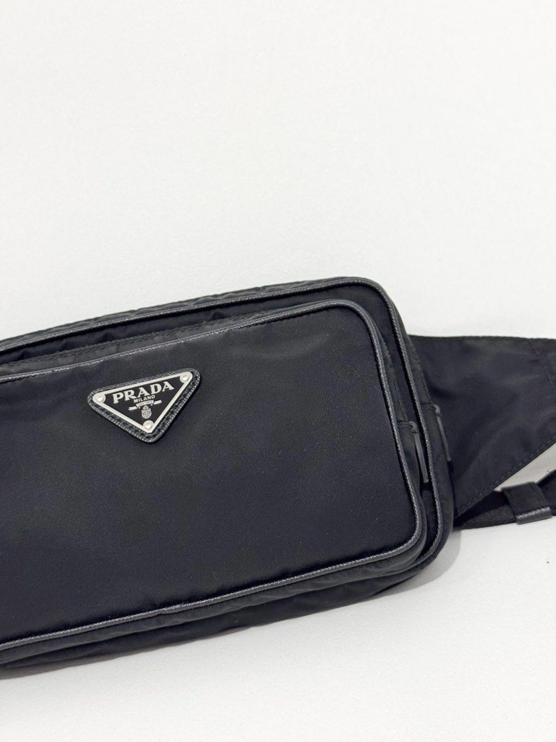 Prada belt bag (Category: Luxury Bags & Wallets) located in Paranaque City. Submitted by shop.pt (Listing ID 1346245926, Image 2). Description: Comes with dust bag and paper bag.