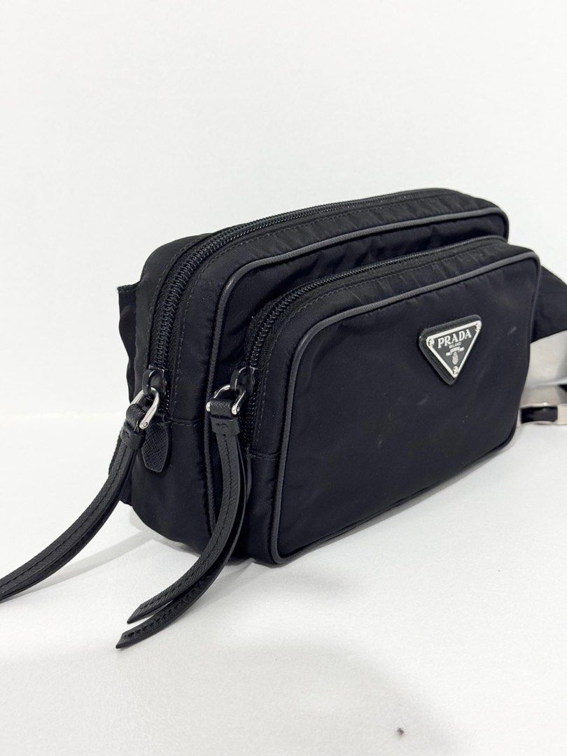 Prada belt bag (Category: Luxury Bags & Wallets) located in Paranaque City. Submitted by shop.pt (Listing ID 1346245926, Image 3). Description: Comes with dust bag and paper bag.