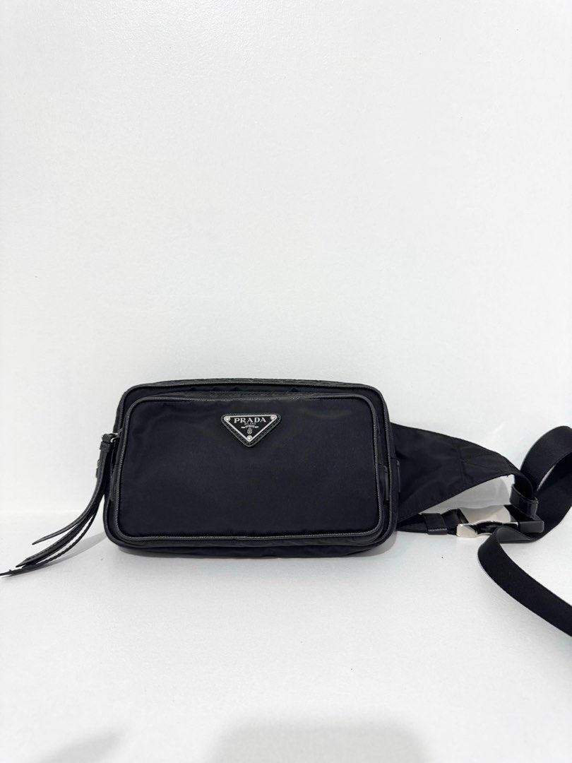 Prada belt bag (Category: Luxury Bags & Wallets) located in Paranaque City. Submitted by shop.pt (Listing ID 1346245926, Image 1). Description: Comes with dust bag and paper bag.