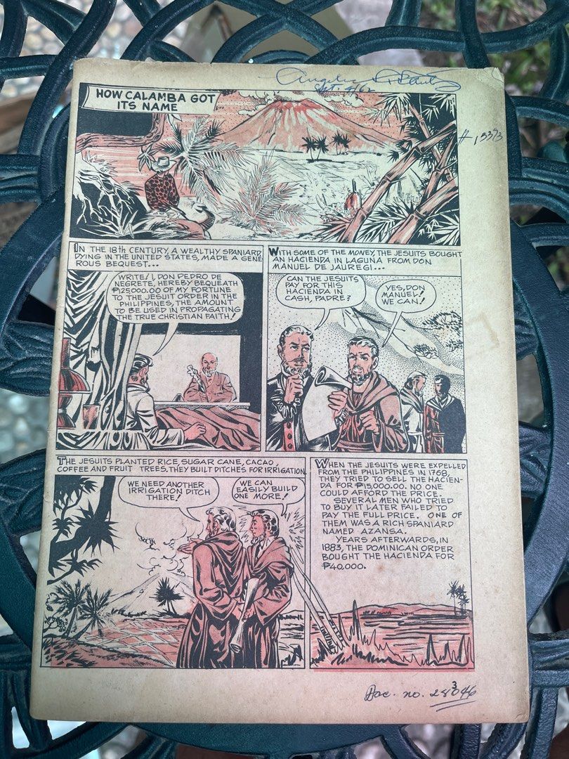 Rizal Komiks (Life and Works) - (No date, Coverless), Hobbies & Toys ...
