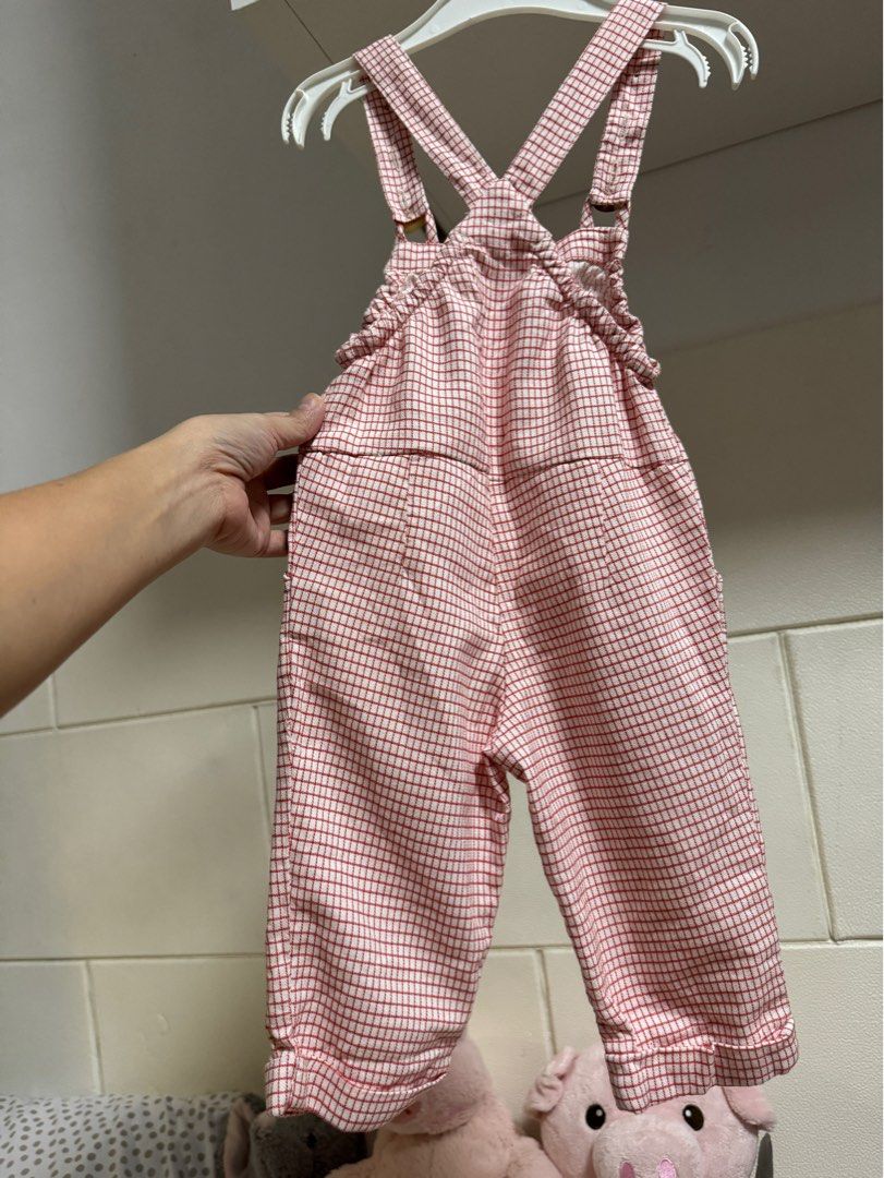 Set jumpsuit & dress from Gingersnap (Category: Babies & Kids Fashion) located in Quezon City. Submitted by appuru22 (Listing ID 1346297068, Image 1). Description: 6 -12 months Gingersnap.