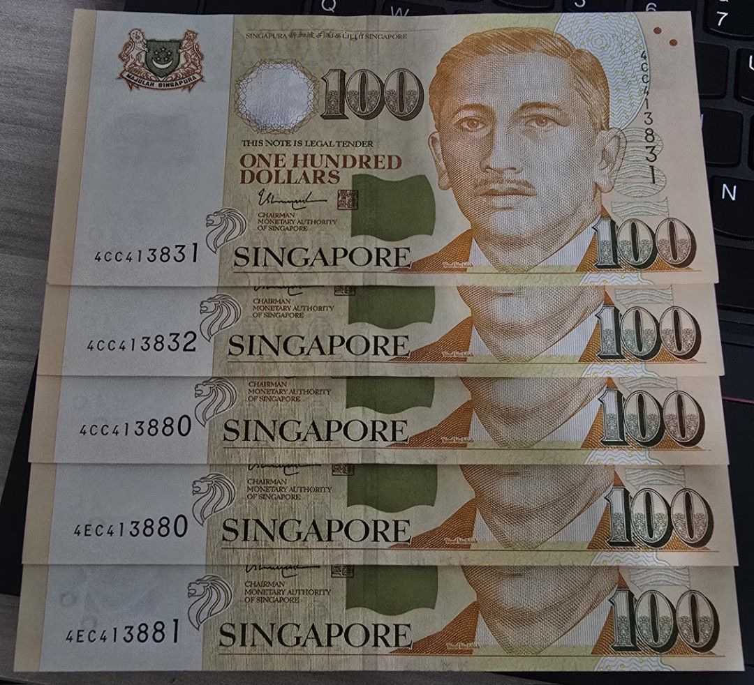 SGD100 Notes (Category: Everything Else) located in Singapore. Submitted by tianfun (Listing ID 1346142103, Image 1). Description: .