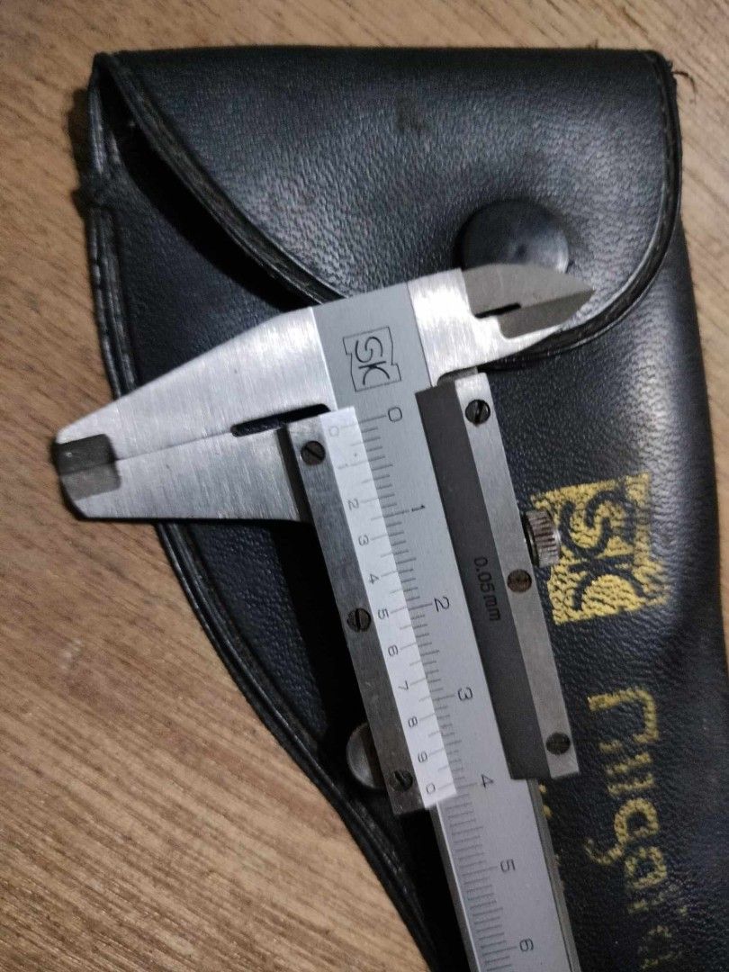 SK 100mm Vernier Caliper Php1,300 (Category: Construction Tools & Equipment) located in Manila. Submitted by abeatrice77985 (Listing ID 1346227396, Image 2). Description: SK 100mm Vernier Caliper Php1,300.