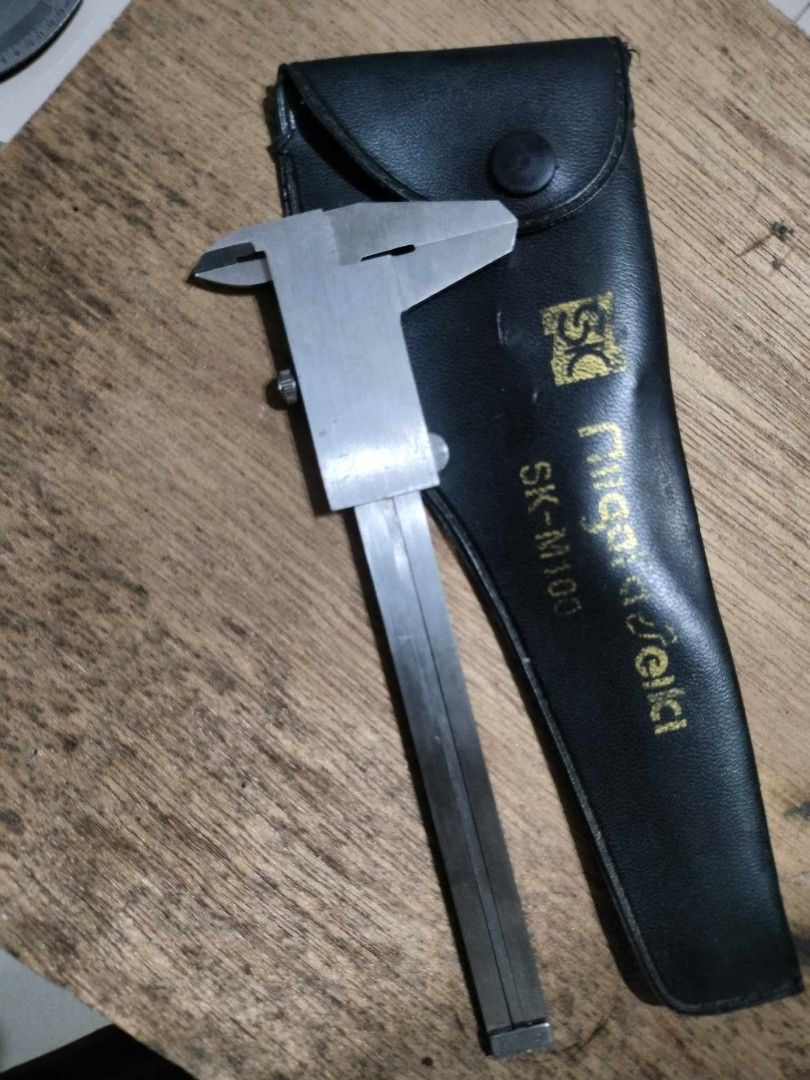 SK 100mm Vernier Caliper Php1,300 (Category: Construction Tools & Equipment) located in Manila. Submitted by abeatrice77985 (Listing ID 1346227396, Image 3). Description: SK 100mm Vernier Caliper Php1,300.