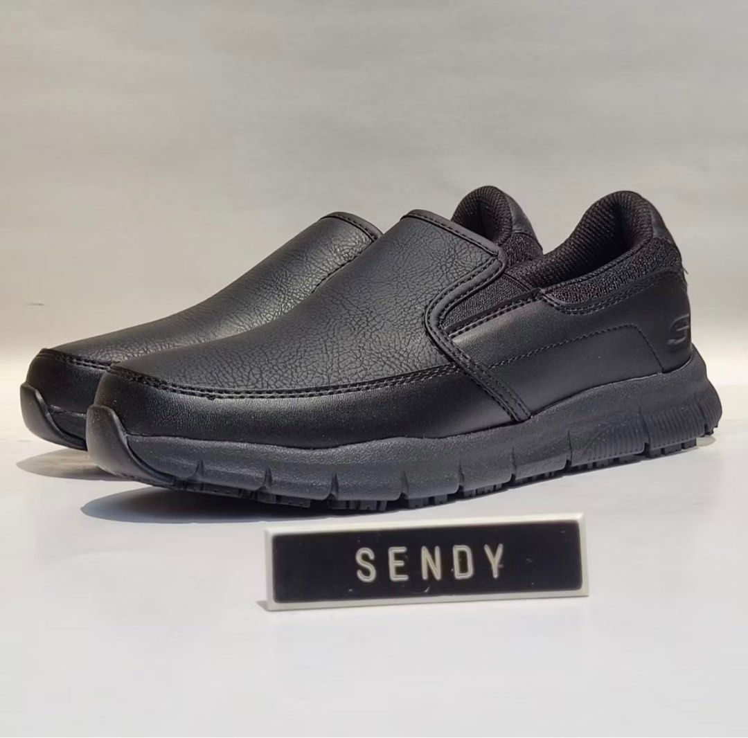 Nampa Zapatos Skechers Work Work Nampa Slip Resistant Groton