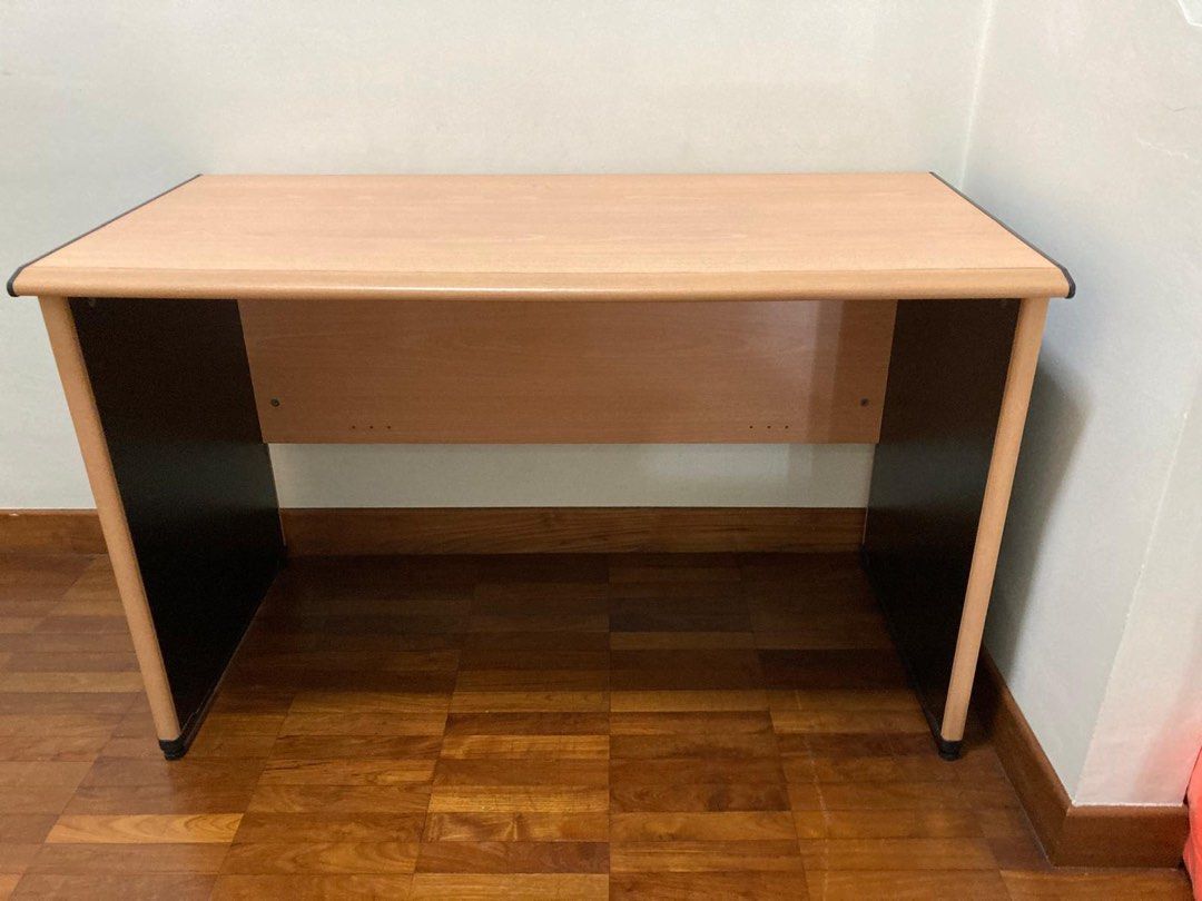Study Desk (Category: Other Home Furniture) located in Singapore. Submitted by jasmineyap1985 (Listing ID 1346111981, Image 1). Description: Almost brand new 1.2M (L) by 0.75M (W) by 0.6M (Ht) study table up for grabs! Hurry before it’s gone! .