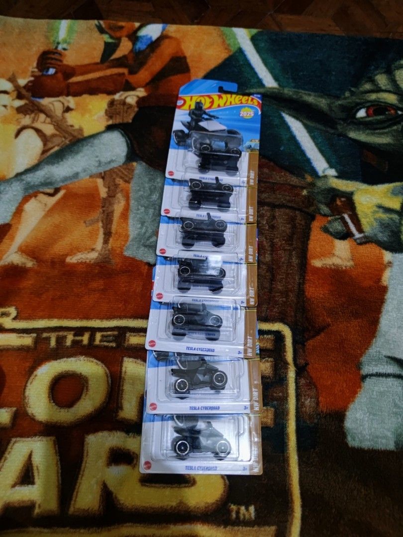 TESLA CYBERQUAD HOT WHEELS AUTHENTIC (Category: Vehicle & Diecast Models) located in Tanay. Submitted by tykezz (Listing ID 1346278043, Image 3). Description: pay now shp now tanay rizal.
