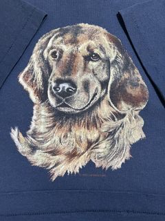 Vintage 1990 Golden Retriever Dog Tee