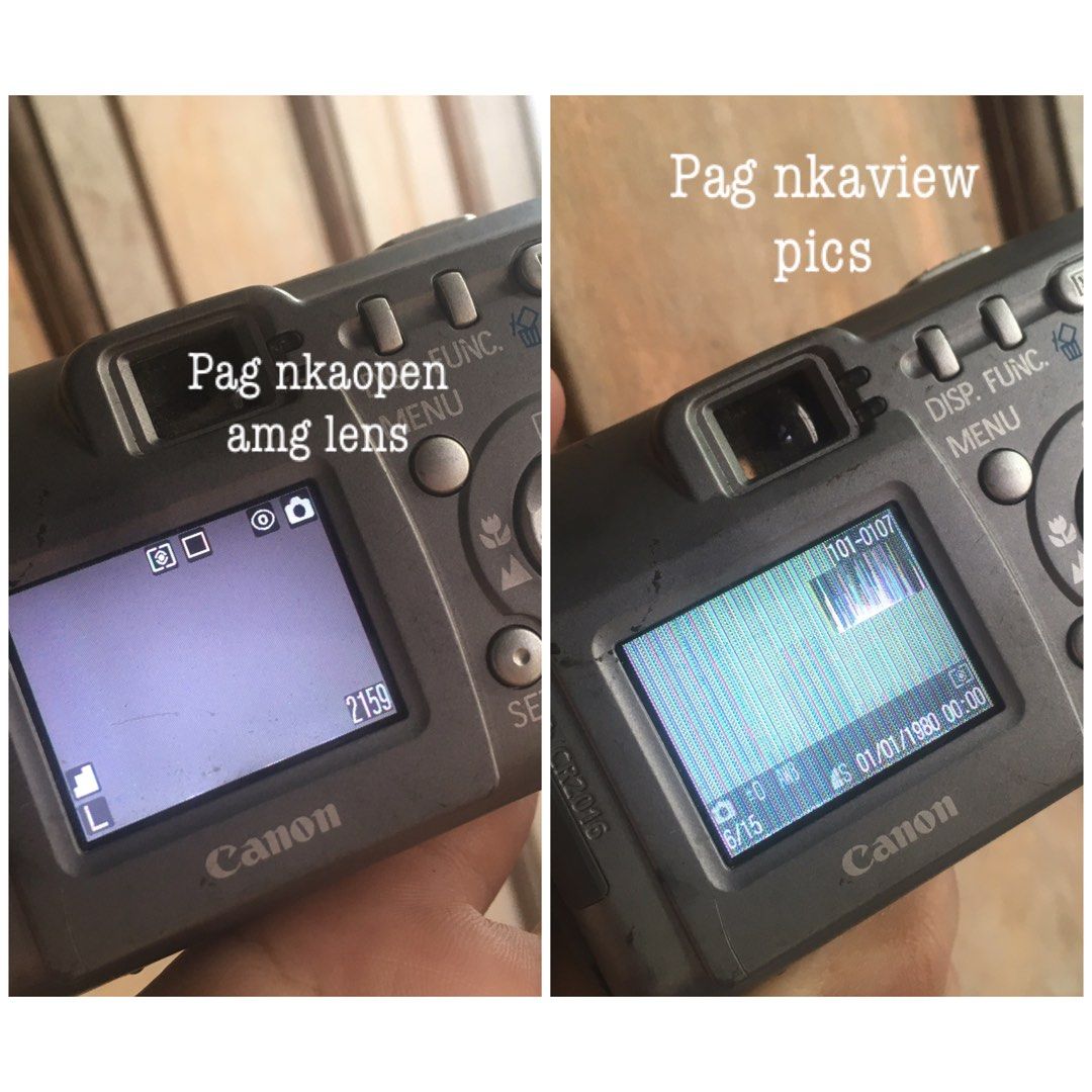 Vintage canon -with issues (Category: Cameras) located in Las Pinas. Submitted by film101 (Listing ID 1346164916, Image 3). Description: Canon WITH ISSUES or papagawa 1.Pag nkaopen lens nakawhitescreen 2.Pag nkaview pics may lines pababa check pics above No return noexchnge no refunds the above issues mentioned un ng issues.