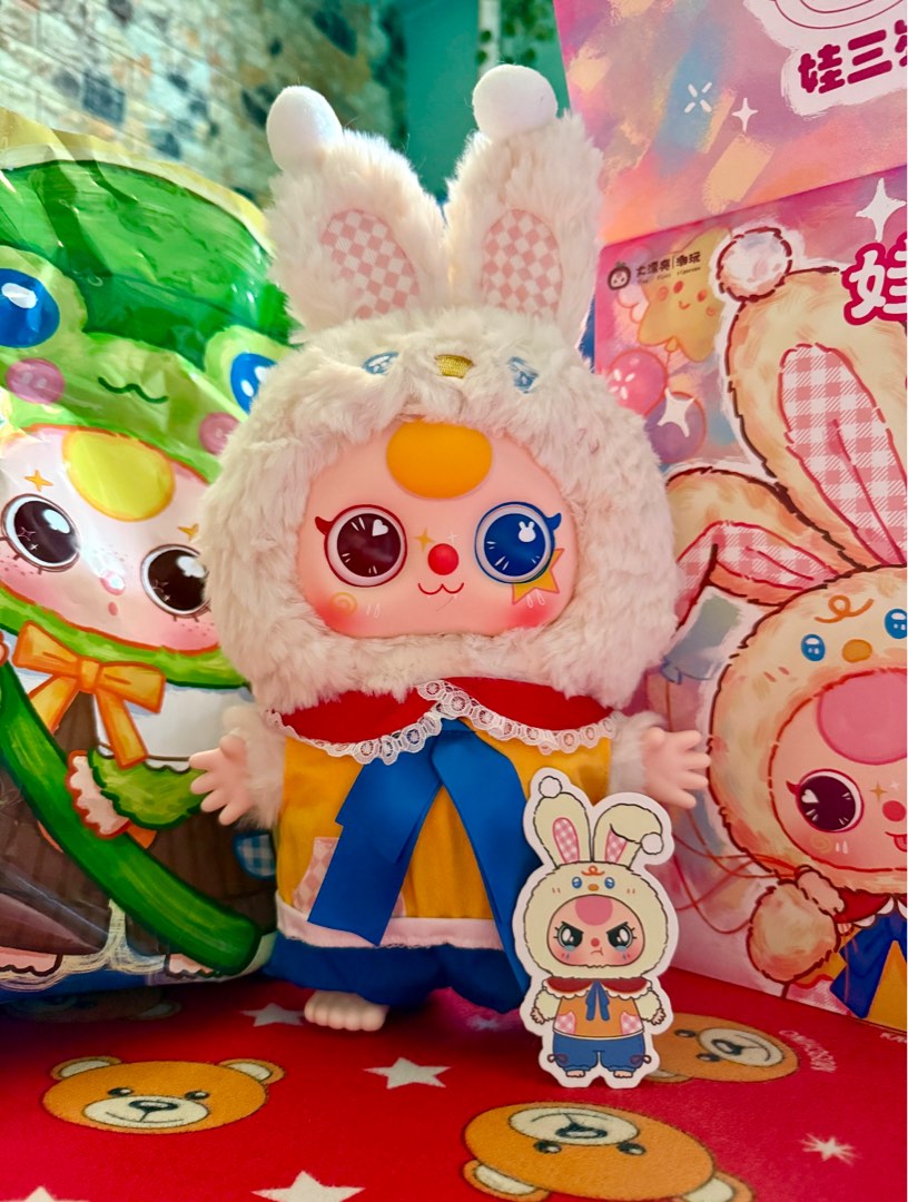 Baby Three 400 V2 Rabbit/Bunny (Confirmed Eyes), Hobbies & Toys, Toys ...