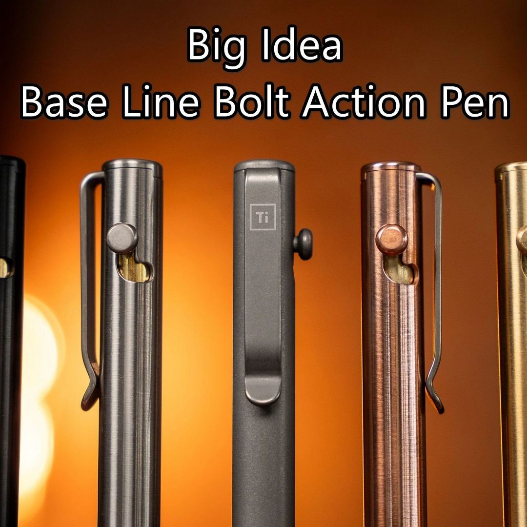 Big Idea Base Line Bolt Action Pen (Fast Ship Out) (Category: Stationery & School Supplies) located in Las Pinas. Submitted by fitxpress888 (Listing ID 1346329171, Image 1). Description: please go to big idea's site for an excel file of compatible refill list as carousell does not approve our ads if we ad links here In a world where everything keeps getting more expensive, we challenged ourselves to create a full-size pen that offers an incredibl