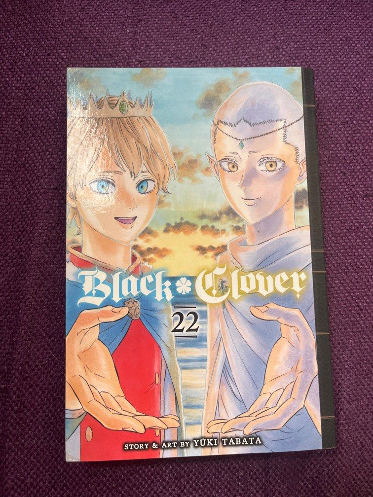 Black Clover English Manga (Category: Comics & Manga) located in Mandaluyong City. Submitted by retailtherapyangel (Listing ID 1346334845, Image 1). Description: Original Price: ₱700 ISSUES: yellow side pages as seen in picture.
