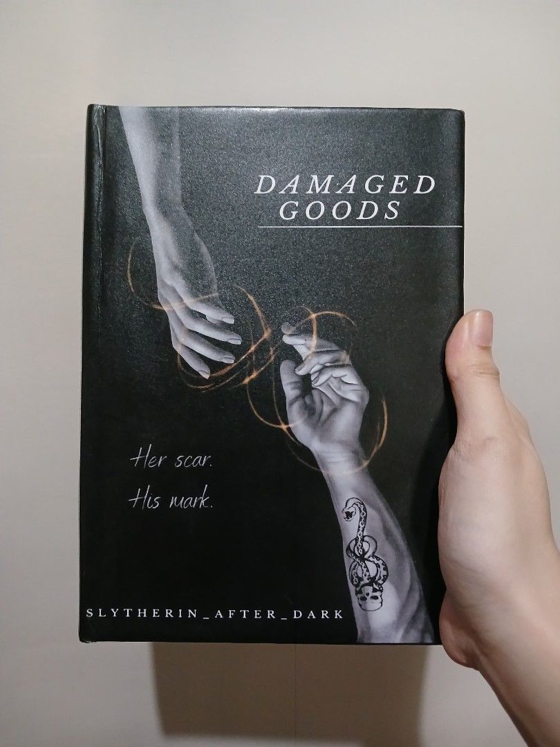 Dramione "Damaged Goods" HP Fanfic book (Category: Storybooks) located in San Juan City. Submitted by aemondgirlie (Listing ID 1346358027, Image 1). Description: MOP: Gcash, Maya MOD: GGX, LBC, Grab, Lala.
