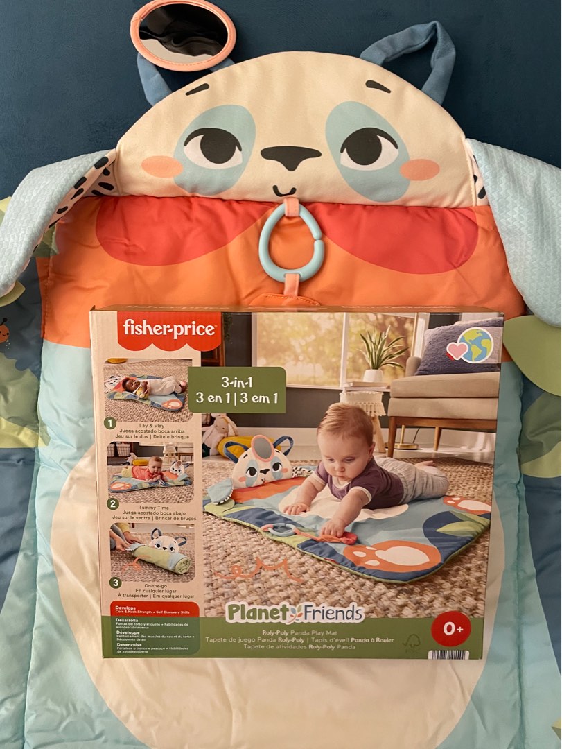 Buy Fisher Price Planet Friends Roly Poly Panda Play Mat From The