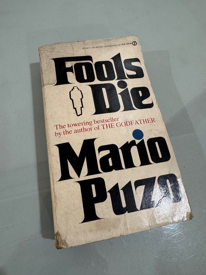 Fools Die by Mario Puzo (Category: Storybooks) located in Manila. Submitted by ryanf888 (Listing ID 1346341114, Image 1). Description: From the author of the best selling series, The Godfather. .