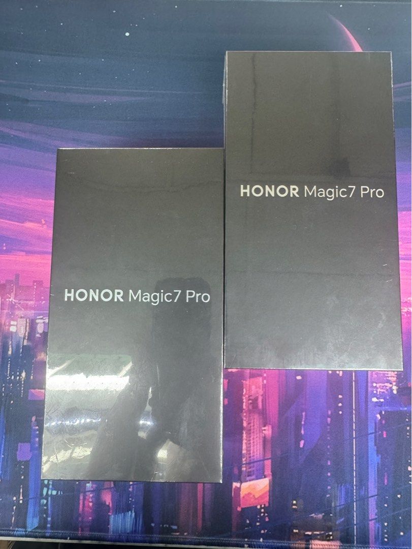 🔥全新Honor Magic 7pro 12+512GB /16+1TB香港🇭🇰行貨 （分類：Android 安卓其他）位於 Hong Kong。 由 ht112 提交（商品編號 1306254504，圖片 1）。簡介： 🇭🇰🔥全新未開封Honor Magic 7pro 香港行貨 🇭🇰🔥Honor Magic 7 pro 12+512GB$6380 🇭🇰🔥Honor Magic 7 pro 16/1TB 另可加$900 DJI Neo 掌上 Vlog 無人機 (不含遙控器) -精選優質商品，務求大家交易愉快 商業登記有限公司 多年實體商店 信心保證 收款方式:現金 /八達通/ PAYME / ALIPAY / WECHAT PAY / 銀行轉帳 / 轉數快(FPS) VISA/MASTER 2% surcharge 店舖地址： 九龍深水埗福華街161號福仁電腦商場地下12B 恆通電訊 營業時間：1:00PM 至 9:30PM（深水埗港鐵站D2出口向左）。