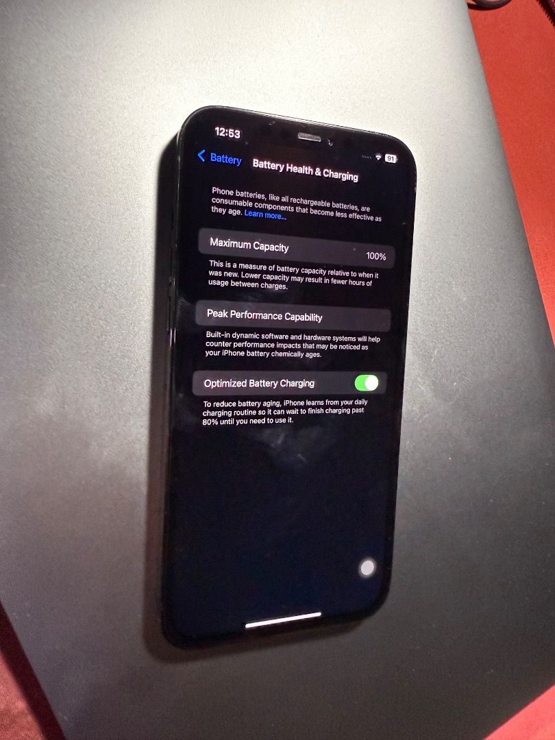 Iphone 12promax 128gb (Category: iPhone 12 Series) located in San Jose del Monte. Submitted by 6EL93fc5uoFCMbOChaWiQw8iiUJDpj (Listing ID 1346352376, Image 3). Description: Iphone 12 promax graphite gray 128gb Factory Unlocked/Openline With ORIG APPLE USB cable and box ALL WORKING! ALL WORKING! ALL WORKING! No issue sa face id, apple id, true tone, camera, speaker ETC ETC. Good CONDITION PO UNIT, WALA GASGAS. EXCEPT history of repair: Replacement
