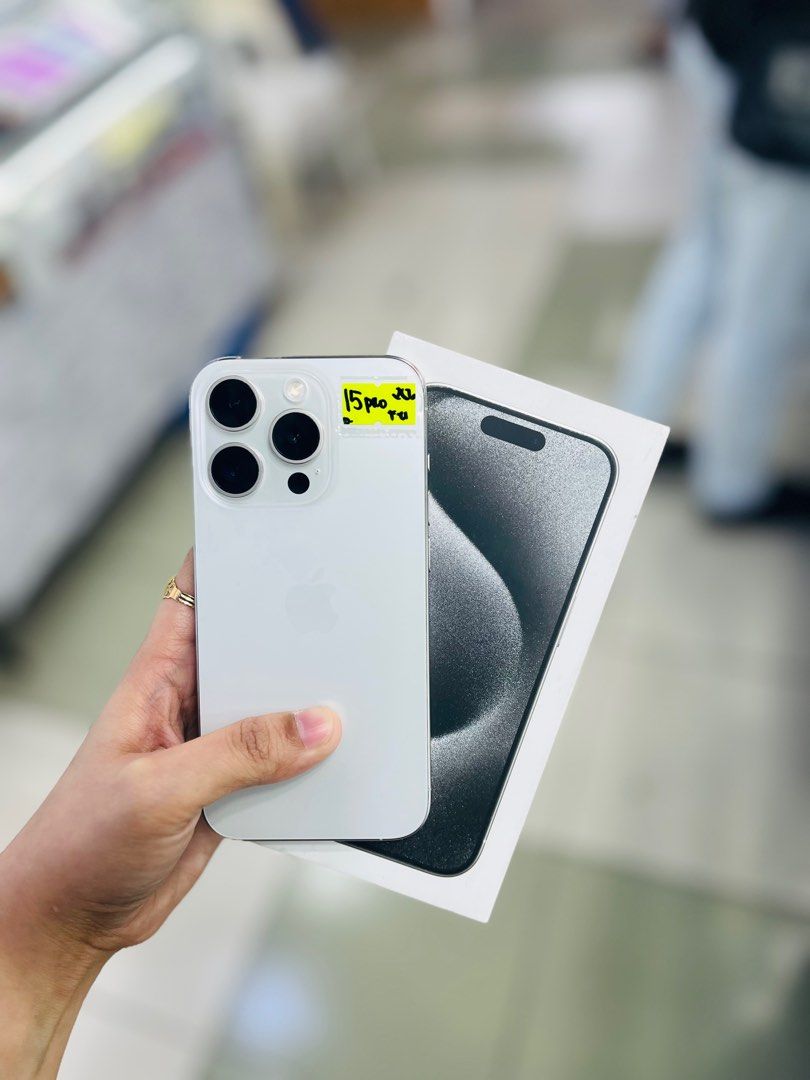 IPhone 15 Pro 256Gb hk variant openline 91bh (Category: iPhone 15 Series) located in San Juan City. Submitted by najihahtelecomshop2018 (Listing ID 1346460330, Image 3). Description: FOR SALE | TRADE / SWAP (RFS: Buy and Sell) QUICK SPECS iPhone 15 Pro 256GB ( other GB are also available) 91% Battery Health Unli Free 3U Tools Openline No hidden Issues No history of Repair No icloud Issues Reset Anytime | Unli Reset Test to sawa 101% Smooth 100% O