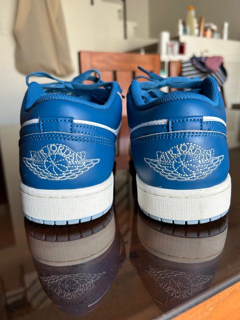 Jordan 1 low SE Industrial Blue (Category: Sneakers) located in Paranaque City. Submitted by ali3n23 (Listing ID 1346358656, Image 2). Description: Authentic. Bought overseas RFS: decluttering *Pls make an offer instead of asking for LP .