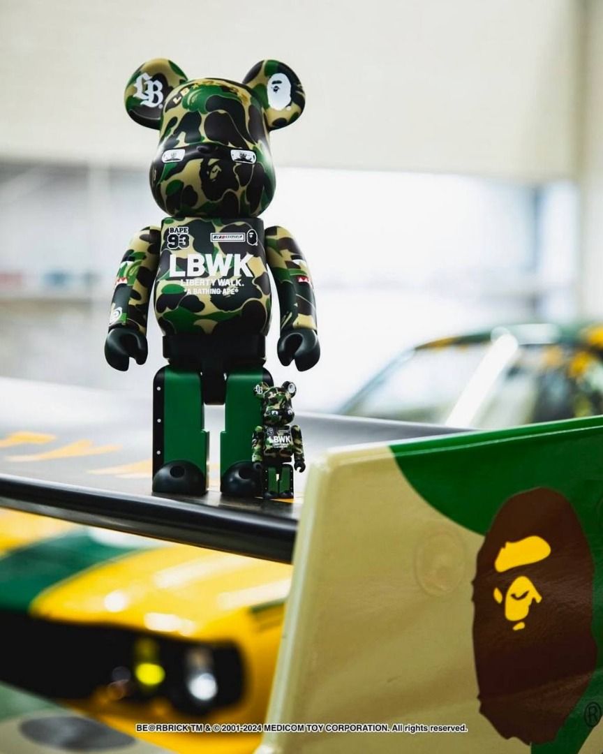 BE@RBRICK LBWK×BAPE 100%＆400％ - LB-ONLINE STORE
