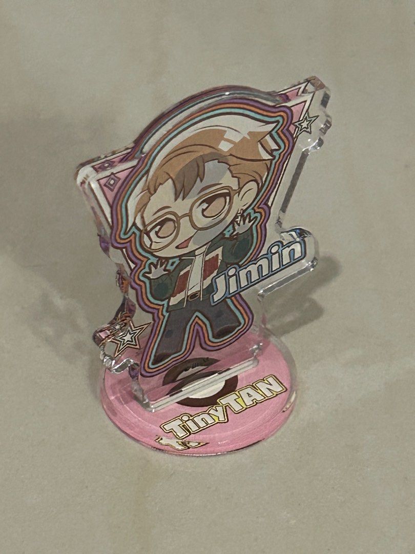 NEW BTS Tiny Tan T-arts Jimin mini standee akrilik original item, K ...