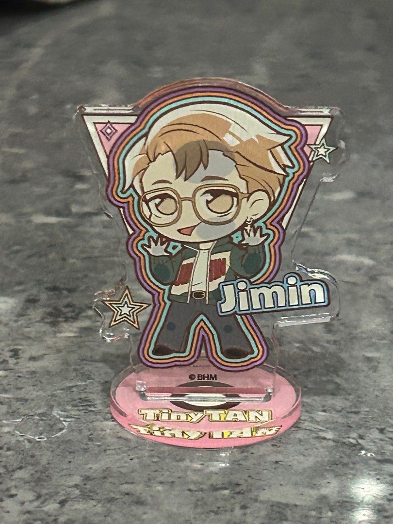 NEW BTS Tiny Tan T-arts Jimin mini standee akrilik original item, K ...