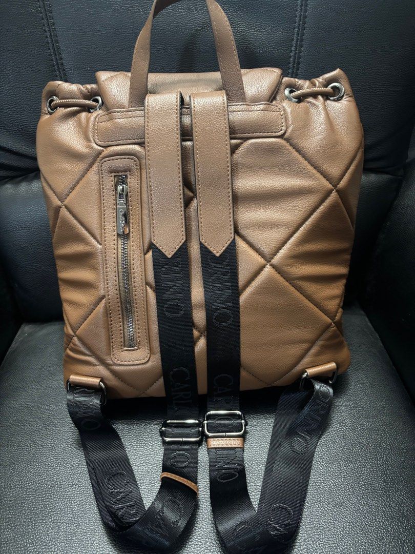 Original Backpack Carlo Rino, Women's Fashion, Bags & Wallets ...