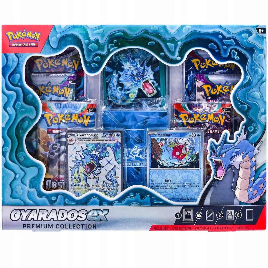 pokemon trading card game gyarados premium collection Pokmon TCG - EX, or duel with these cards Gyarados ex Premium Collection Code