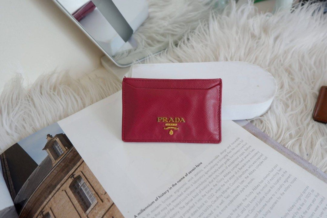 PRADA CARD HOLDER (Category: Luxury Bags & Wallets) located in Cagayan de Oro. Submitted by moiobsession (Listing ID 1346440437, Image 1). Description: authentic.
