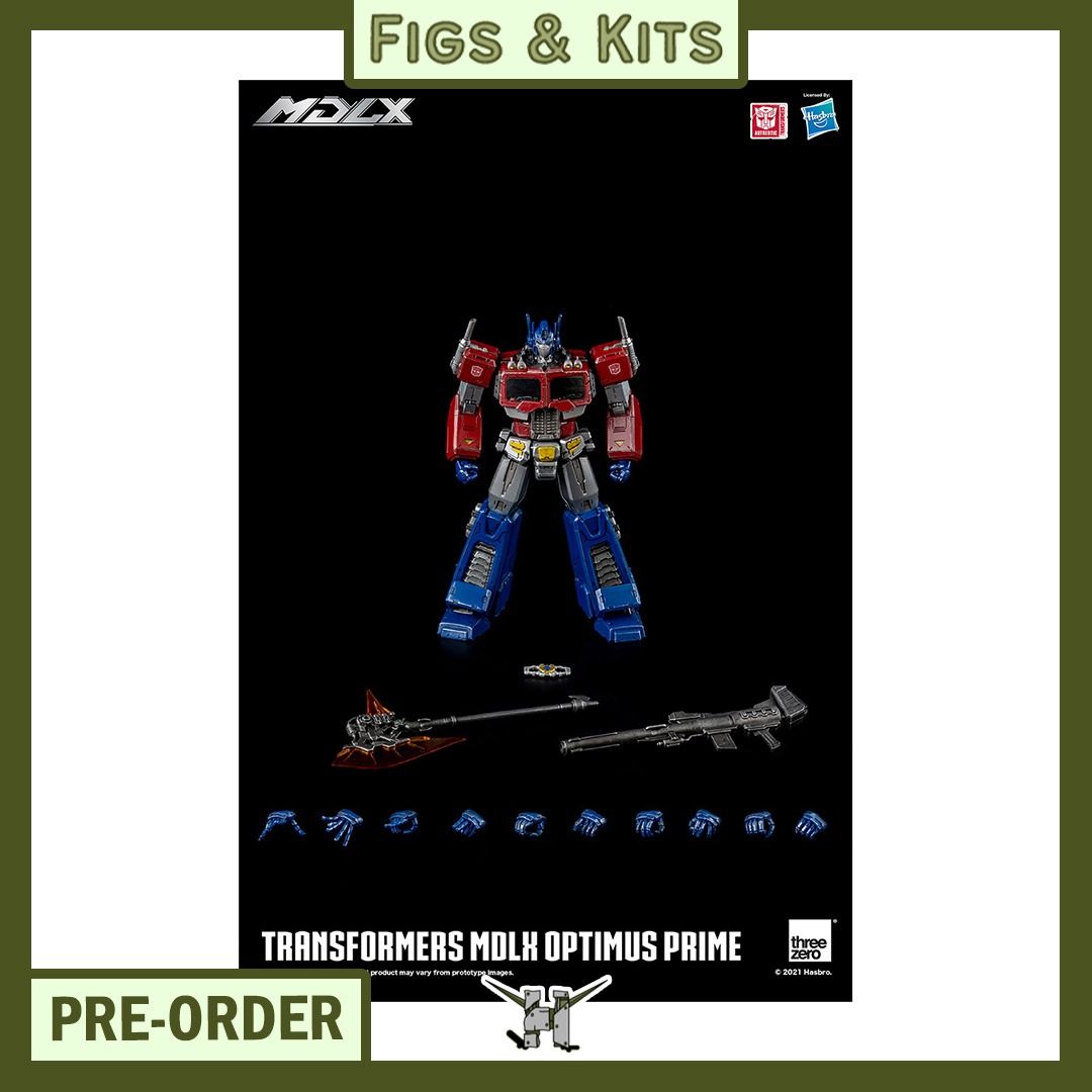 PRE-ORDER!! Transformers MDLX Optimus Prime (Category: Figurines & Statues) located in Quezon City. Submitted by figsnkits (Listing ID 1346477716, Image 1). Description: PRE-ORDER!! Threezero: Transformers MDLX Optimus Prime Pre-order price: Php 4,190 Min. DP: Php 1,000 (new) Php 600 (return customers) SRP: Php 4,650 Deadline: Until PO slots are full Estimated Time of Arrival: Q3 2025 (can be early/late) LOC: Quezon City | Shoppesville Plus MOP: 