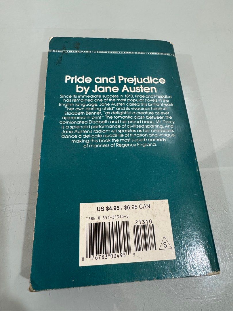 Pride and Prejudice by Jane Austen (Category: Storybooks) located in Manila. Submitted by ryanf888 (Listing ID 1346340817, Image 2). Description: A pre loved classic!.