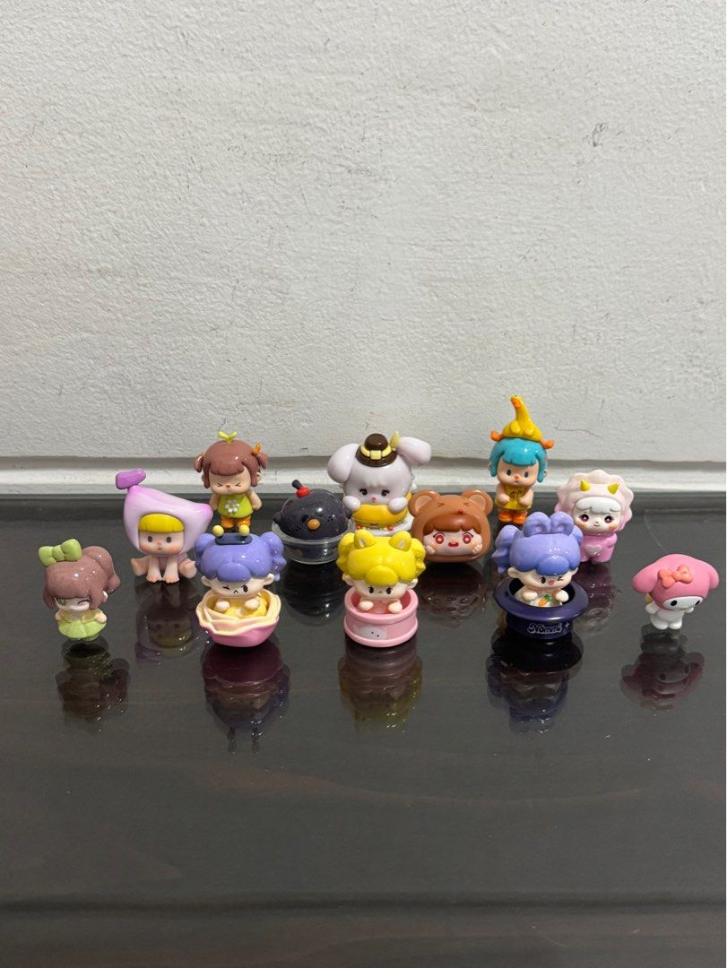 random official beans (small figures!) (Category: Toys & Games) located in Manila. Submitted by lauvyjw (Listing ID 1327697501, Image 1). Description: — ★ wts ufs lfb ph acting cute, mikko holiday gift, manchao, bbsimon, sanrio bagpack, mr. pa, lu&na dragon, buer v1, banana boy beans, tutubear & moriko... 💌 ★ php 100-150 each, can give discount if getting 3 pcs+ ★ 9.5/10 condi + all w/ original packaging ★ can give php 2,000 if take all (save ph