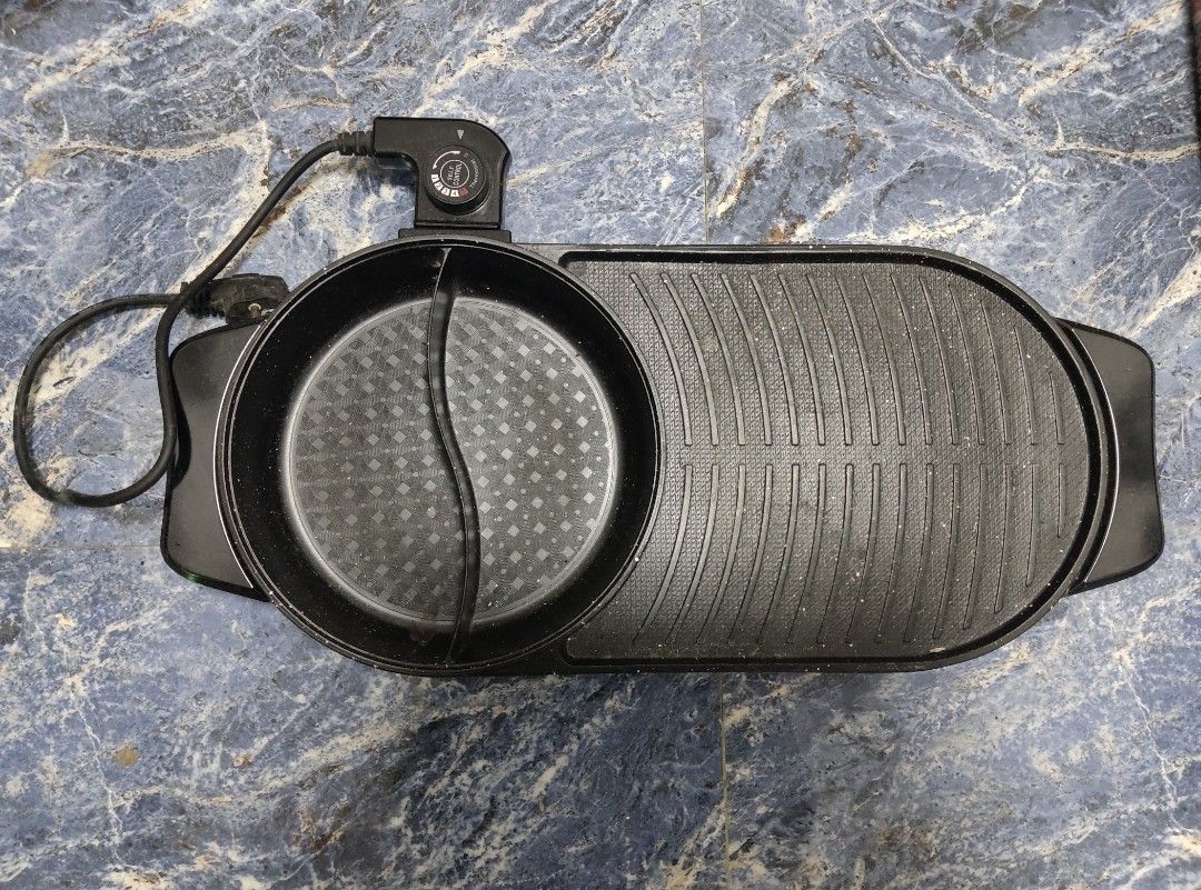 Samgyeopsal grilling and ramen pot (Category: Cookware & Accessories) located in Manila. Submitted by elkie97 (Listing ID 1346342247, Image 1). Description: samgyeopsal grilling and ramen pot electric type used once only rfs; decluttering.